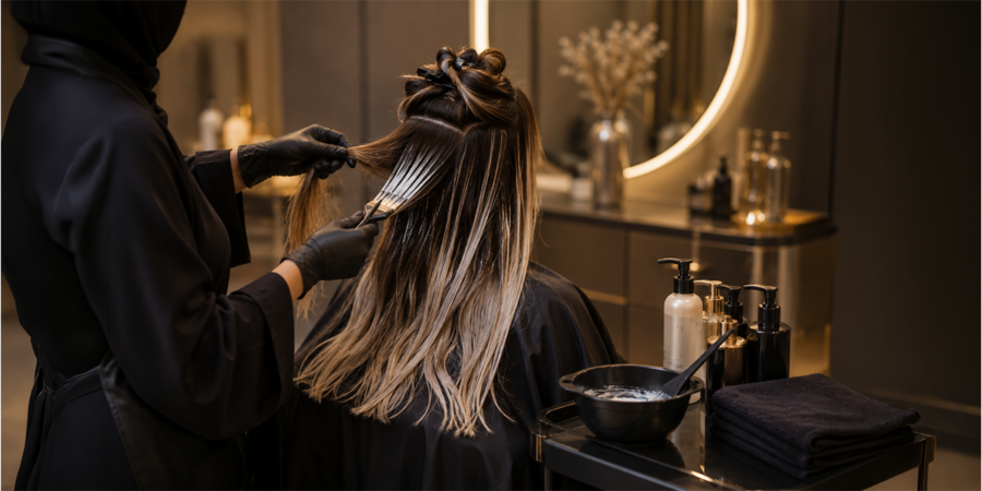 الفرق بين البالياج والأومبريه والهايلايت: أيهما تختارين لعميلتك؟